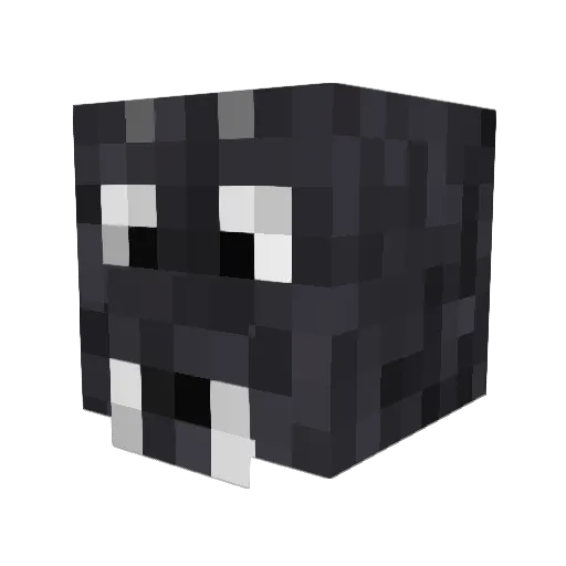 soleil Minecraft avatar head, 3D render