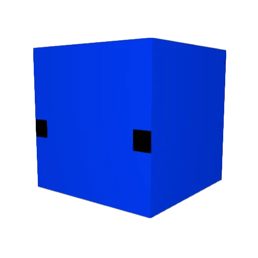 solidsami Minecraft avatar head, 3D render
