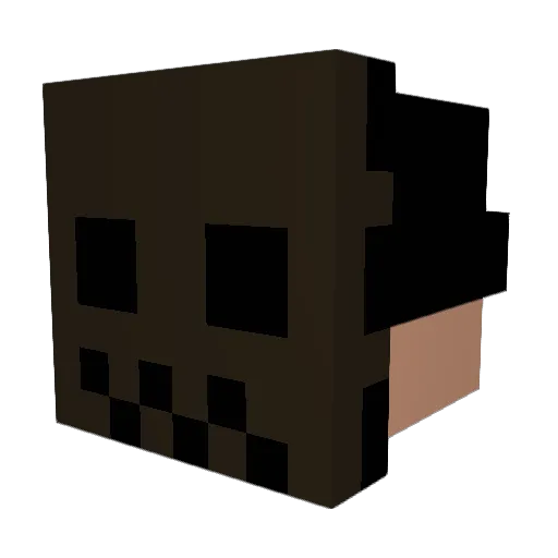 solish11 Minecraft avatar head, 3D render