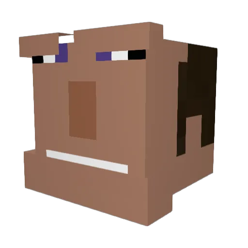 solokill360 Minecraft avatar head, 3D render