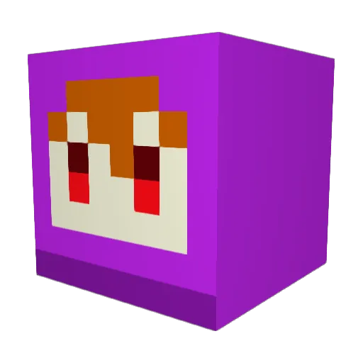 solokyiu Minecraft avatar head, 3D render