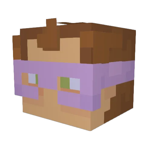 solomongrundy047 Minecraft avatar head, 3D render