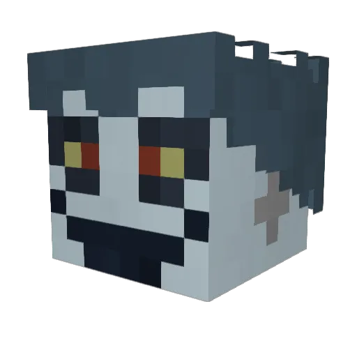 solong69 Minecraft avatar head, 3D render