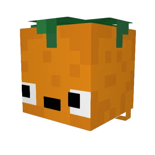 solracTR Minecraft avatar head, 3D render