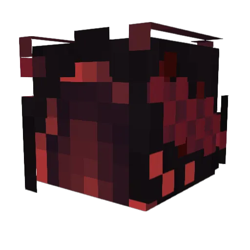 solrscript Minecraft avatar head, 3D render