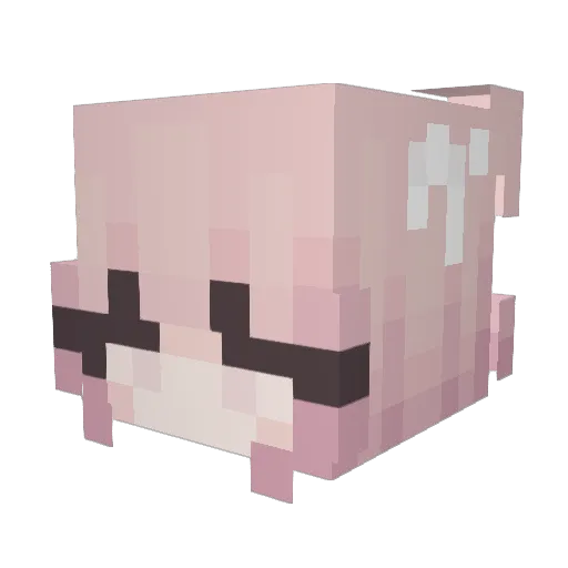 solt27 Minecraft avatar head, 3D render