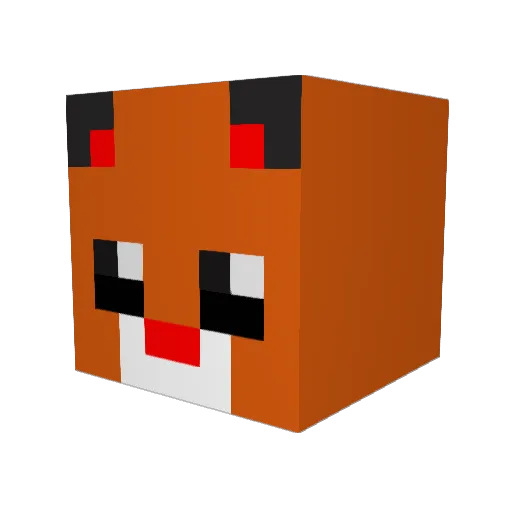 solveien123 Minecraft avatar head, 3D render