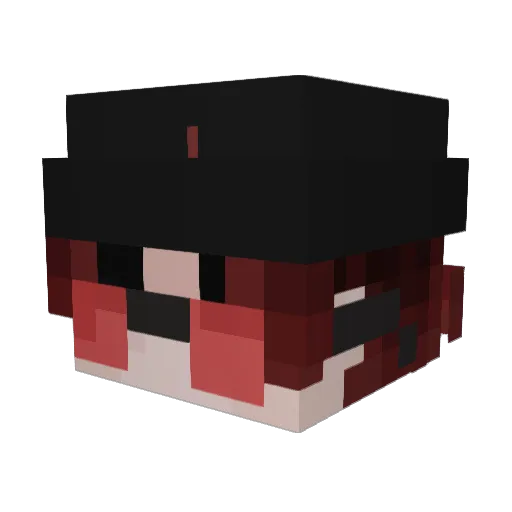 somberSeafowl8 Minecraft avatar head, 3D render