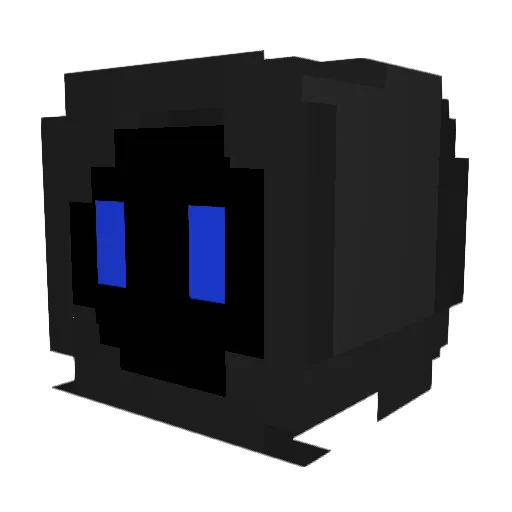 somcsi Minecraft avatar head, 3D render