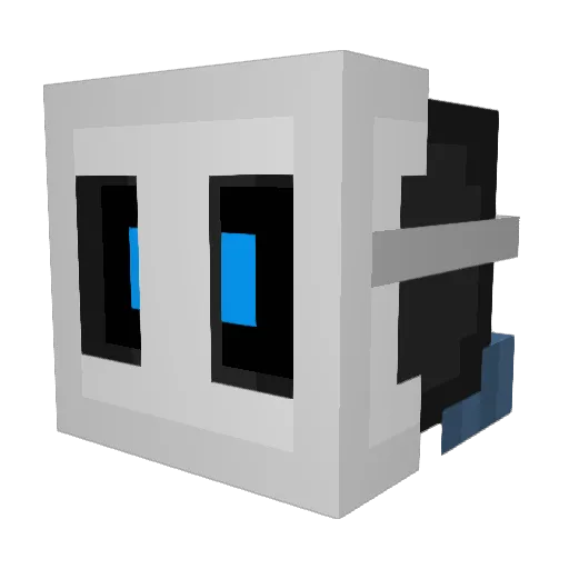 somebodie Minecraft avatar head, 3D render