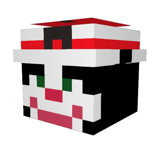 somerandomletter Minecraft avatar head, 3D render