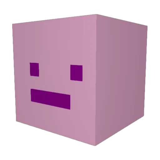 somesoph Minecraft avatar head, 3D render