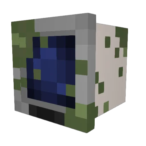 something6969 Minecraft avatar head, 3D render