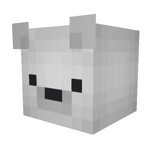 somethingabtyou Minecraft avatar head, 3D render