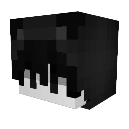 sommervibes Minecraft avatar head, 3D render