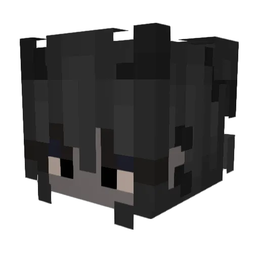somthingsimpleYT Minecraft avatar head, 3D render