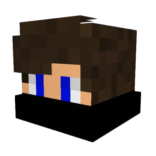 son005 Minecraft avatar head, 3D render