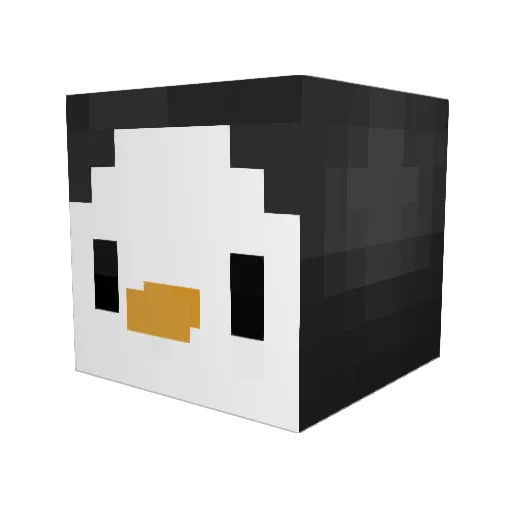 son9664 Minecraft avatar head, 3D render