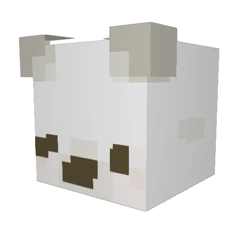 sonarsys Minecraft avatar head, 3D render