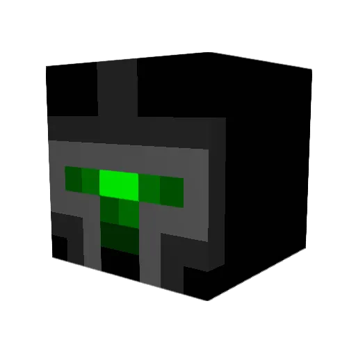 sondalive Minecraft avatar head, 3D render