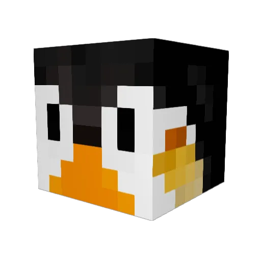 sonese Minecraft avatar head, 3D render