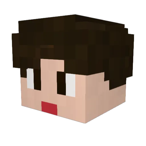 songjio0217 Minecraft avatar head, 3D render