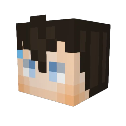 songofvarda Minecraft avatar head, 3D render