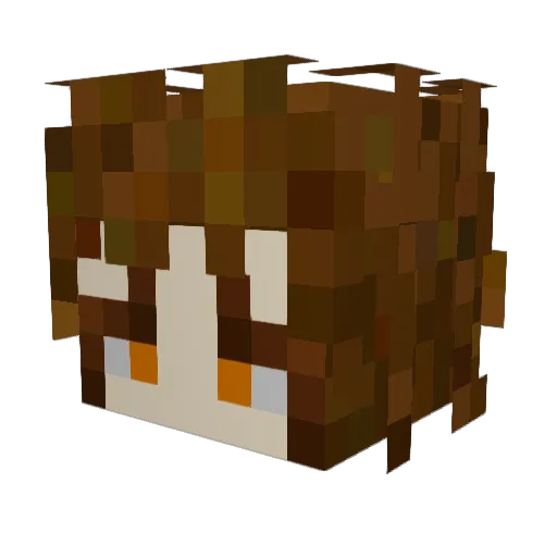 Minecraft-Avatar von soni_opeunok: Kopf als 3D-Render