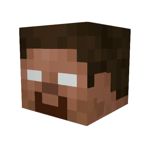 soniapr28 Minecraft avatar head, 3D render
