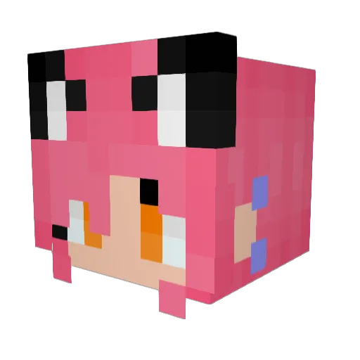 sonicluvr03 Minecraft avatar head, 3D render