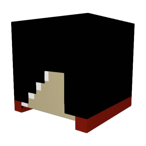 sonicvenom89 Minecraft avatar head, 3D render
