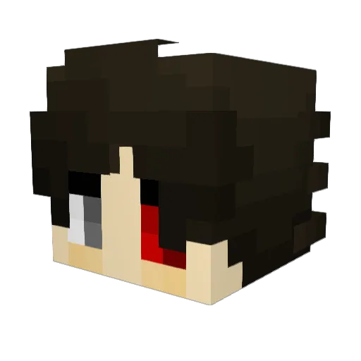 sonicwoof360 Minecraft avatar head, 3D render