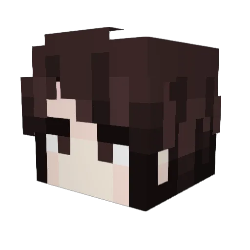 soniiii_ Minecraft avatar head, 3D render