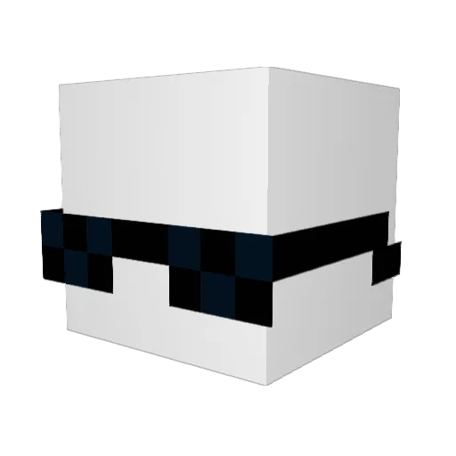 sonik_prajm Minecraft avatar head, 3D render