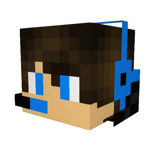 sonnekease63 Minecraft avatar head, 3D render