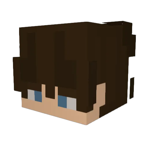 sonnystar123 Minecraft avatar head, 3D render
