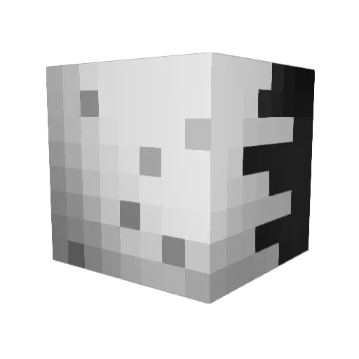 sonnywright Minecraft avatar head, 3D render