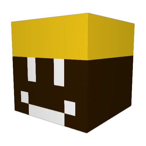 sono5385 Minecraft avatar head, 3D render