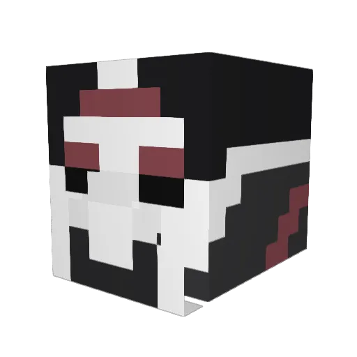 sonofgg Minecraft avatar head, 3D render