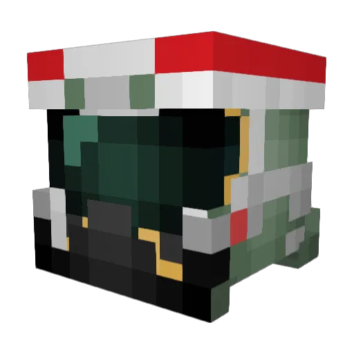 sonofrost Minecraft avatar head, 3D render