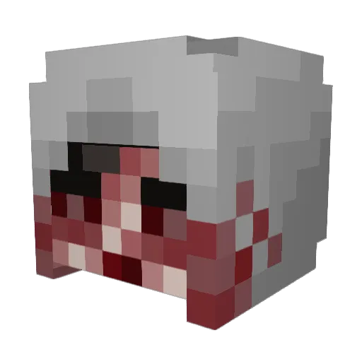 sont_0 Minecraft avatar head, 3D render