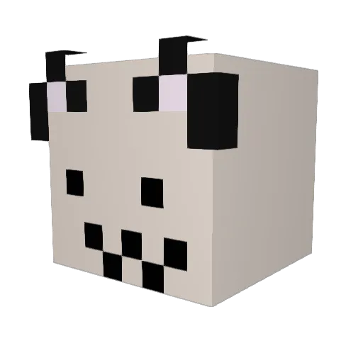 soobintxt Minecraft avatar head, 3D render