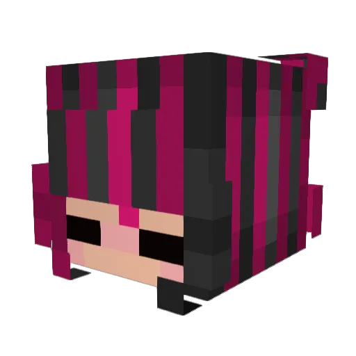 soobitties Minecraft avatar head, 3D render