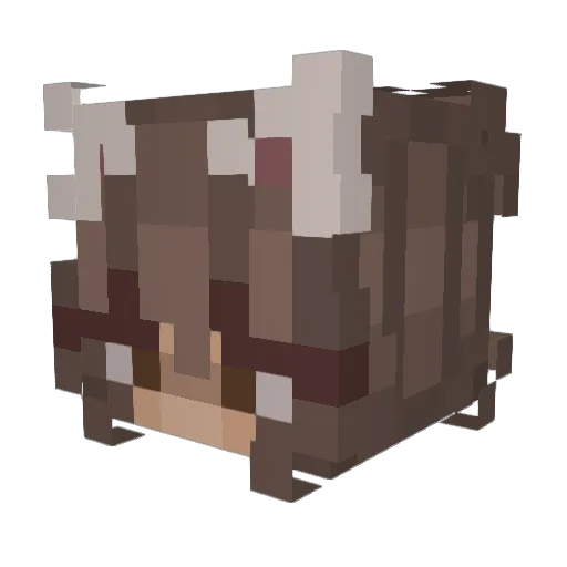 soobyie Minecraft avatar head, 3D render