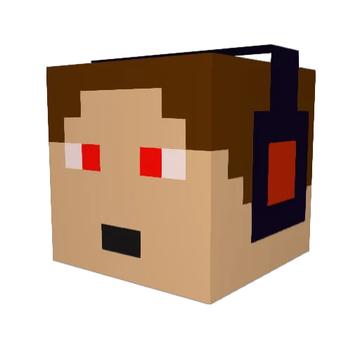 sooffer07 Minecraft avatar head, 3D render