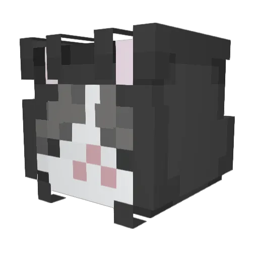 soohia Minecraft avatar head, 3D render