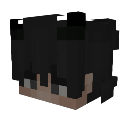 sooho09 Minecraft avatar head, 3D render