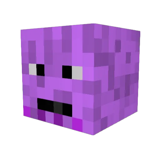 soolmin Minecraft avatar head, 3D render