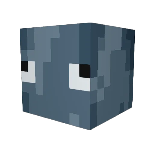 soon207 Minecraft avatar head, 3D render