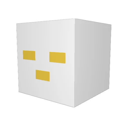 soondoobu1 Minecraft avatar head, 3D render